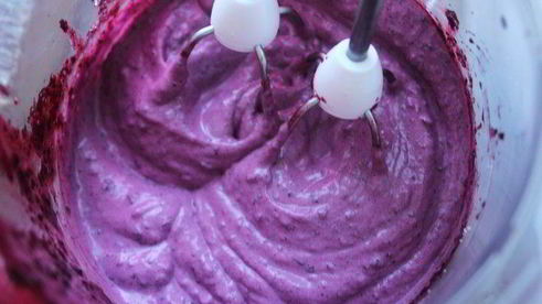 мини-торты с черничным муссом