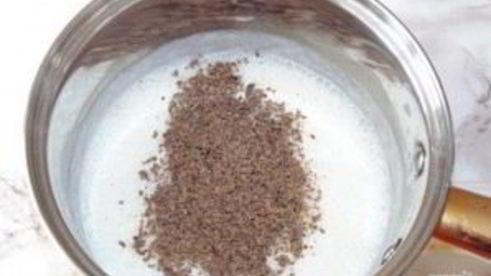 молочный мусс