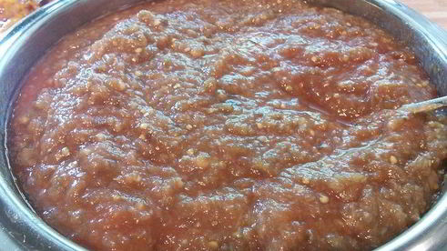 мусс из баклажанов