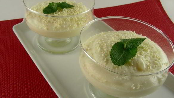 Рецепт Мусс из белого шоколада и лимона