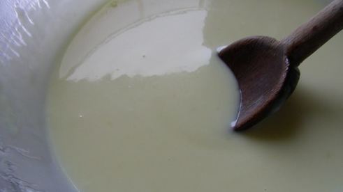 мусс из белого шоколада и лимона