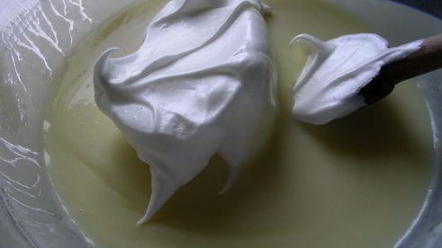 мусс из белого шоколада и лимона