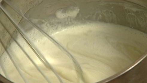 мусс из белого шоколада