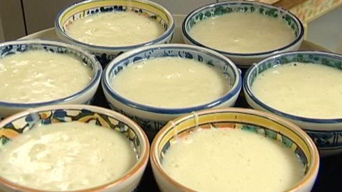 мусс из белого шоколада