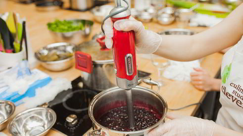 мусс из черной смородины