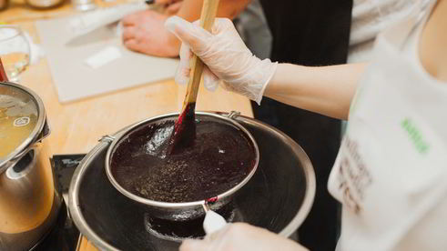 мусс из черной смородины