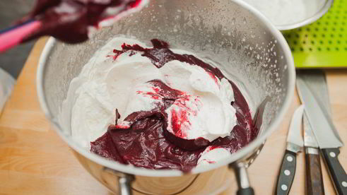 мусс из черной смородины