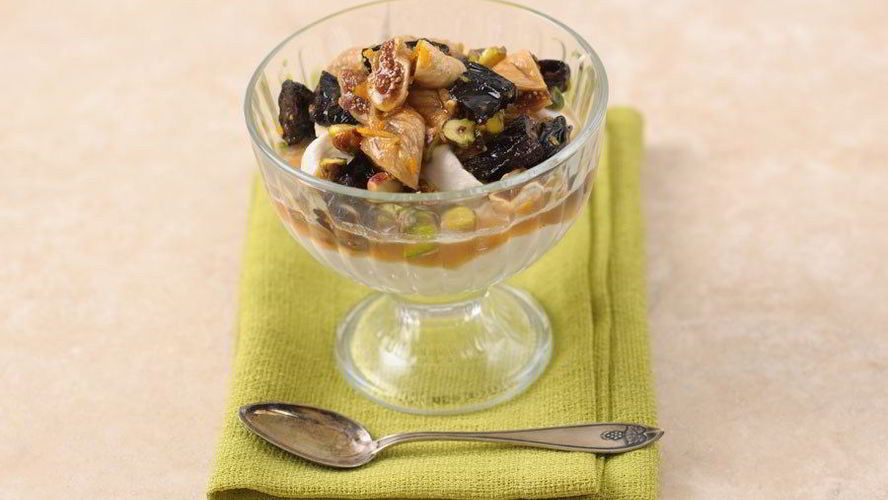 Рецепт мусс из каштанов с инжиром и фисташками