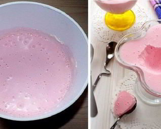 Мусс из киселя