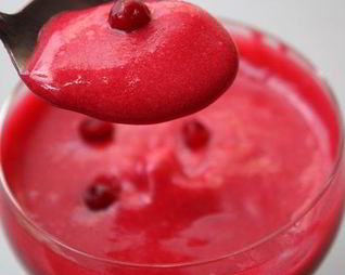 Мусс из клюквы