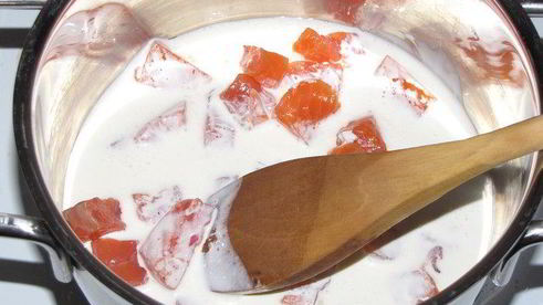 мусс из копченого лосося