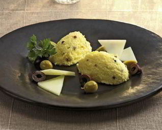 Мусс из козьего сыра