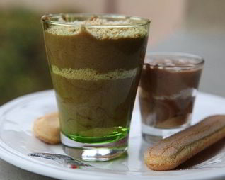 Мусс из молочного шоколада