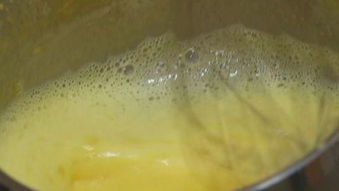 мусс из молочного шоколада