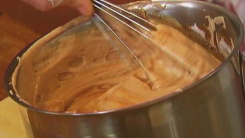 мусс из молочного шоколада