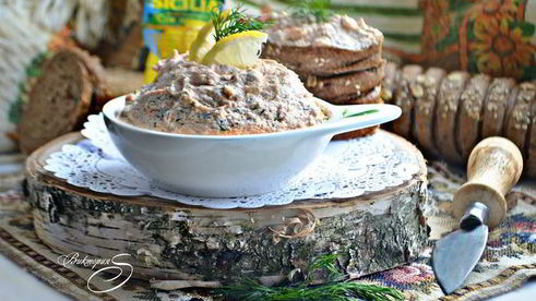 мусс из слабосоленой форели