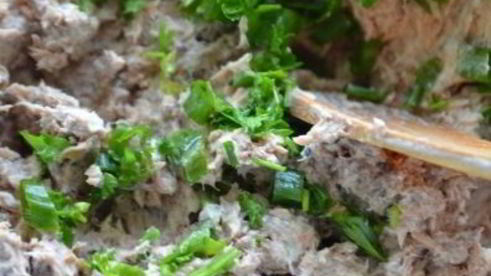 мусс из тунца на абрикосах