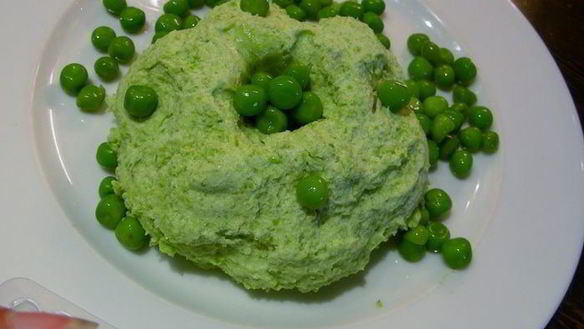 Рецепт Мусс из зеленого горошка и спаржи