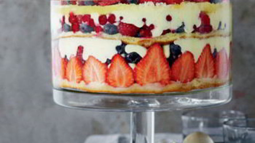 Рецепт мусс с лесными ягодами