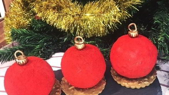 Рецепт Муссовый десерт Малиновый рай