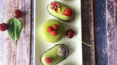 муссовый десерт малиновый рай