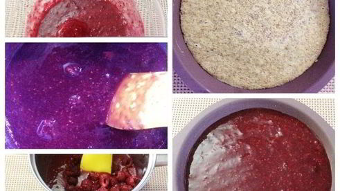 муссовый десерт малиновый рай