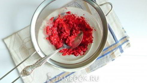 постный мусс с вишней