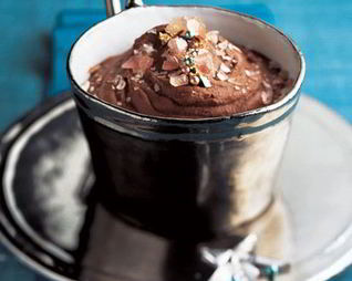 Шоколадно-ванильный мусс