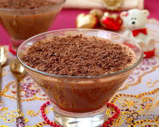 Сливочно-шоколадный мусс