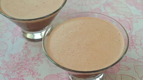 сливочно-шоколадный мусс