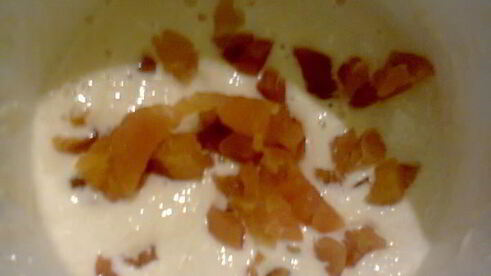 сметанно-фруктовый мусс