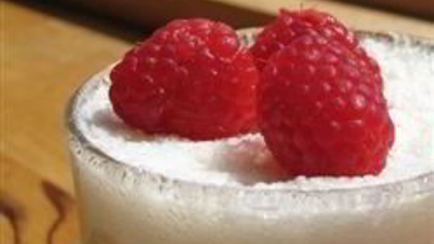 Рецепт снежный мусс