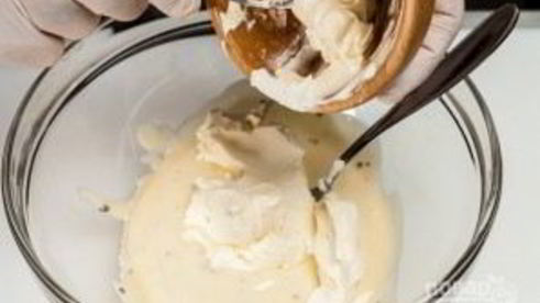 сырный мусс