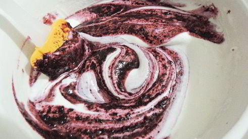 торт-мусс черничный каприз