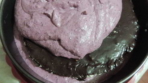 торт-мусс черничный каприз