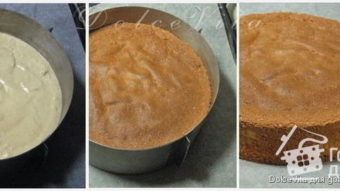 торт-мусс с черной смородиной