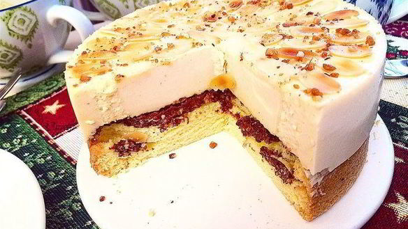 Рецепт Торт-мусс с соленой карамелью