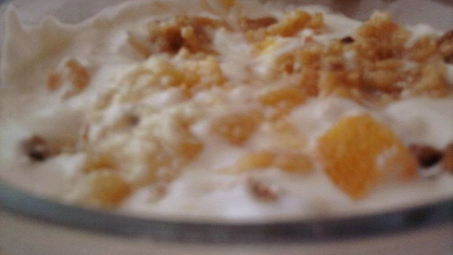 Рецепт творожно-апельсиновыый мусс с меренгой и апельсинами