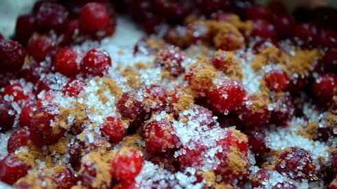 творожно-ягодный мусс