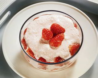 Творожный мусс с желатином