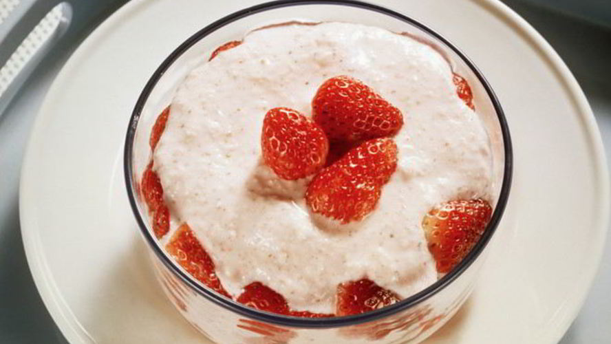 Рецепт творожный мусс с желатином