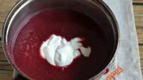 вишневый мусс