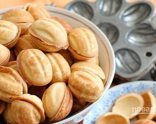 Орешек со сгущенкой