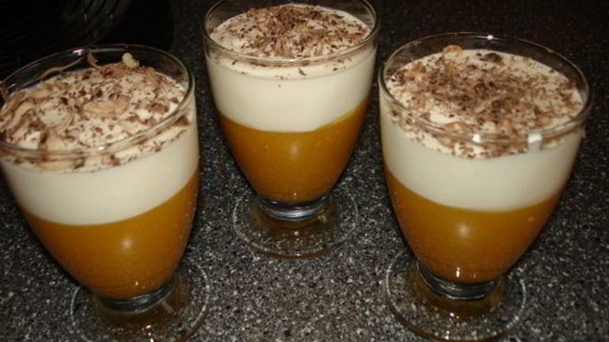 Рецепт оригинальный десерт курага под снегом