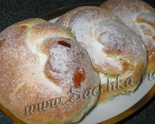 Булочки пасхальные