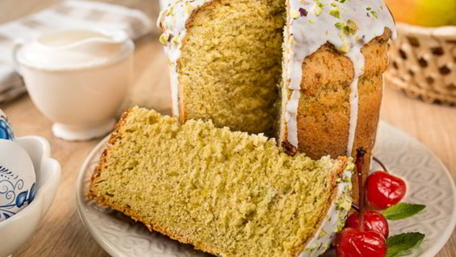 Рецепт фисташковый пасхальный кулич