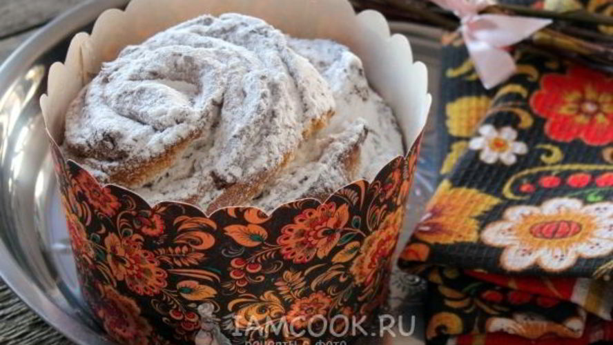 Рецепт кулич краффин