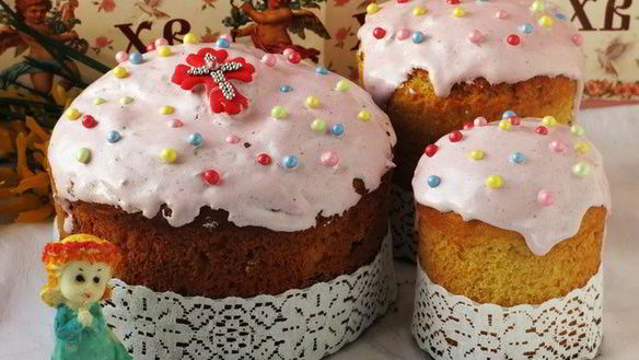 Рецепт Кулич на александрийском тесте с кардамоном