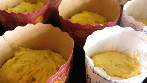 кулич на александрийском тесте с кардамоном