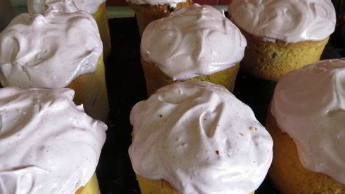 кулич на александрийском тесте с кардамоном